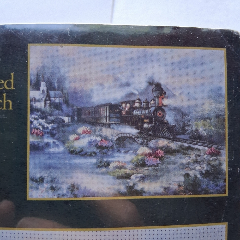 Candamar Designs James Lee Spring Creek Express Picture 51303 Cross Stitch Kit - Picture 2 of 8